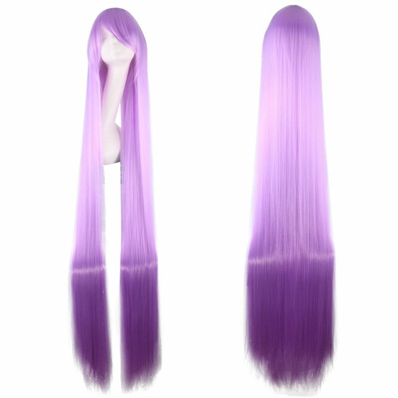 Универсальный парик для косплея, 59 дюймов, 150 см, длинные прямые термостойкие синтетические волосы, Женский костюм аниме, парики для вечерние, 31 цвет