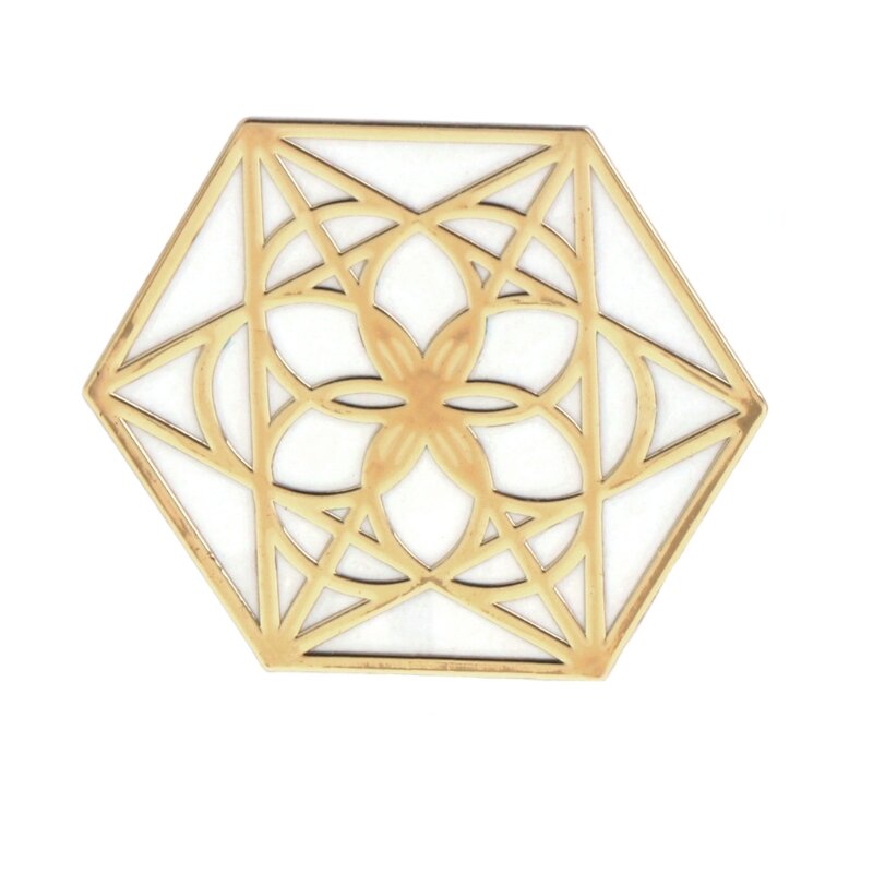 Adesivos de cobre pasta de padrão geométrico, arte artesanal de resina epóxi para faça você mesmo, ferramenta de joias, torre de energia, 1 peça