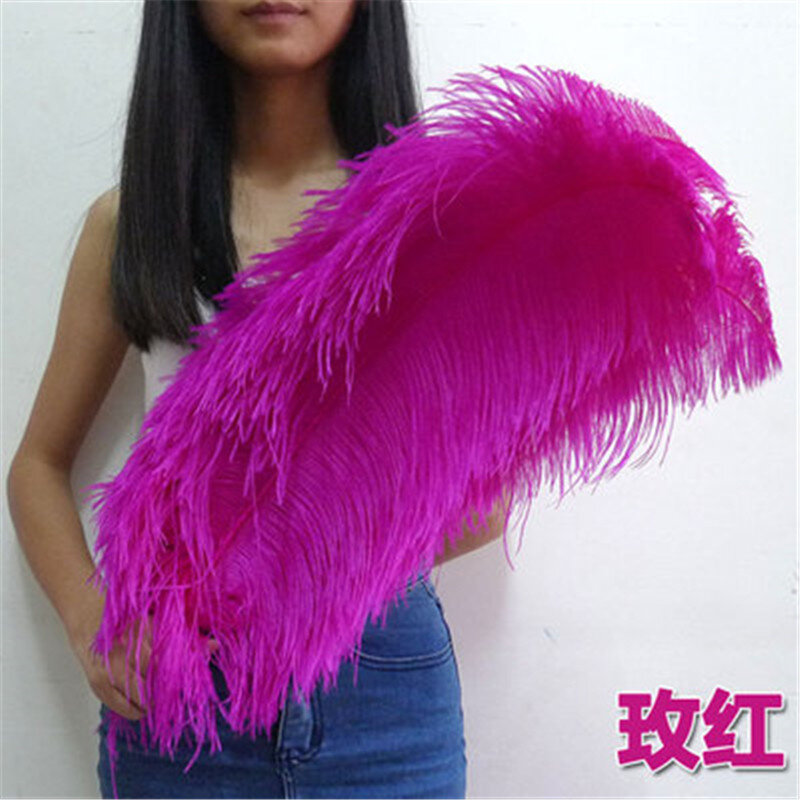 The New 50pcs/lot Beautiful Ostrich Feather 70-75cm/28-30inches Accessories Home Diy Party Craft Plumas De Faisan Plumes