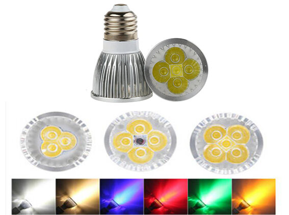LED 스포트라이트 조명, 조도 조절 LED 램프, 레드 그린 블루 램프, LED 전구, 스포트 캔들, GU10 E27 GU5.3, 3W, 4W, 5W, 110V, 220V