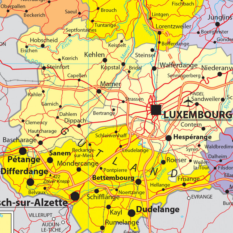 150*225cm mapa de transporte do luxo em francês cartaz de parede tecido não tecido pintura em tela decoração de casa material escolar