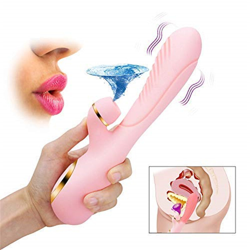 G Spot Vibrator Sex Toys voor Vrouw Clitoris Stimulator Vibrerende Dildo Clitoris tepel Sucker, clit Sucker Konijn Vibrator sex sh