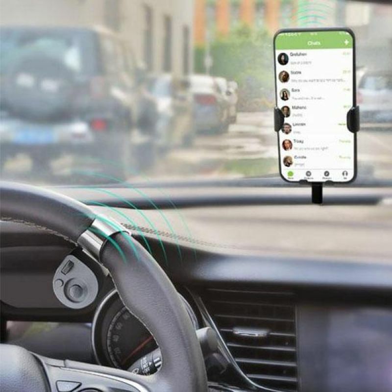 Portable Car Wireless Mobile Phone Controller Portable Car Mounted Mobile Phone Wireless Controller Steering Wheel Navigation