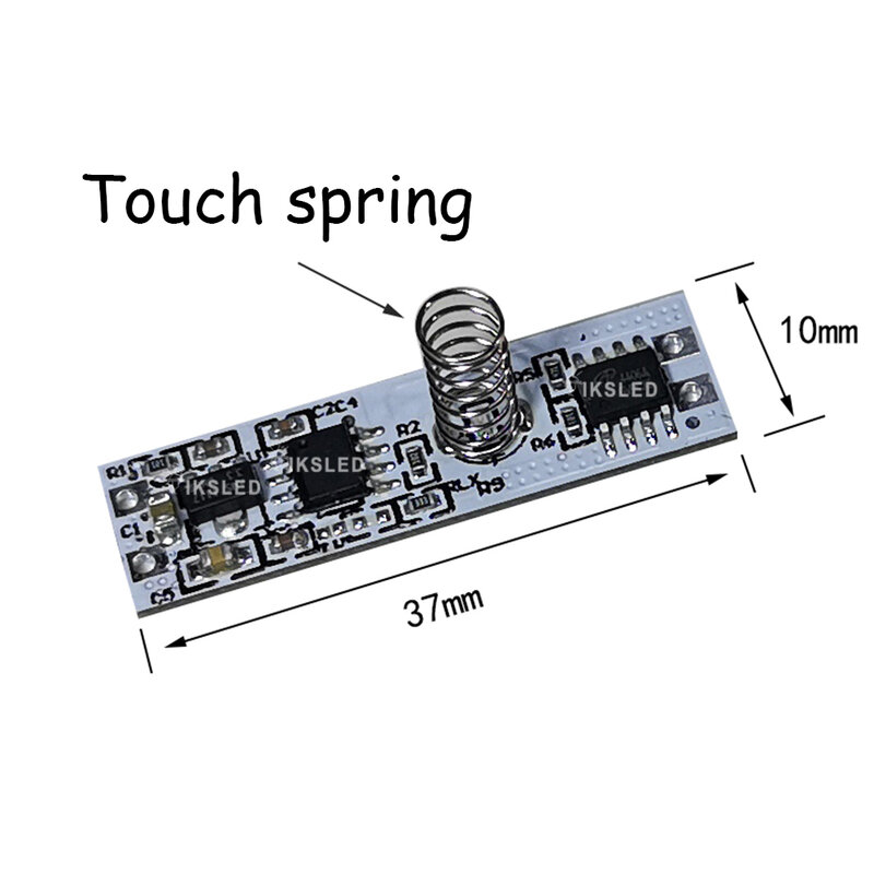 Interruptor de Sensor regulable, interruptor de mano, atenuador de onda PIR para tira LED, Interruptor táctil para cocina, luces LED para gabinetes