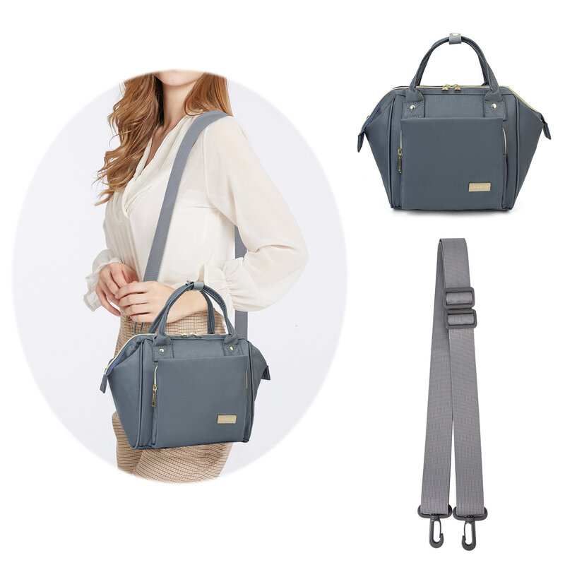 Модная сумка Lequeen для мам, сумка для хранения детских подгузников, Вместительная дорожная сумка через плечо, многофункциональный рюкзак для подгузников
