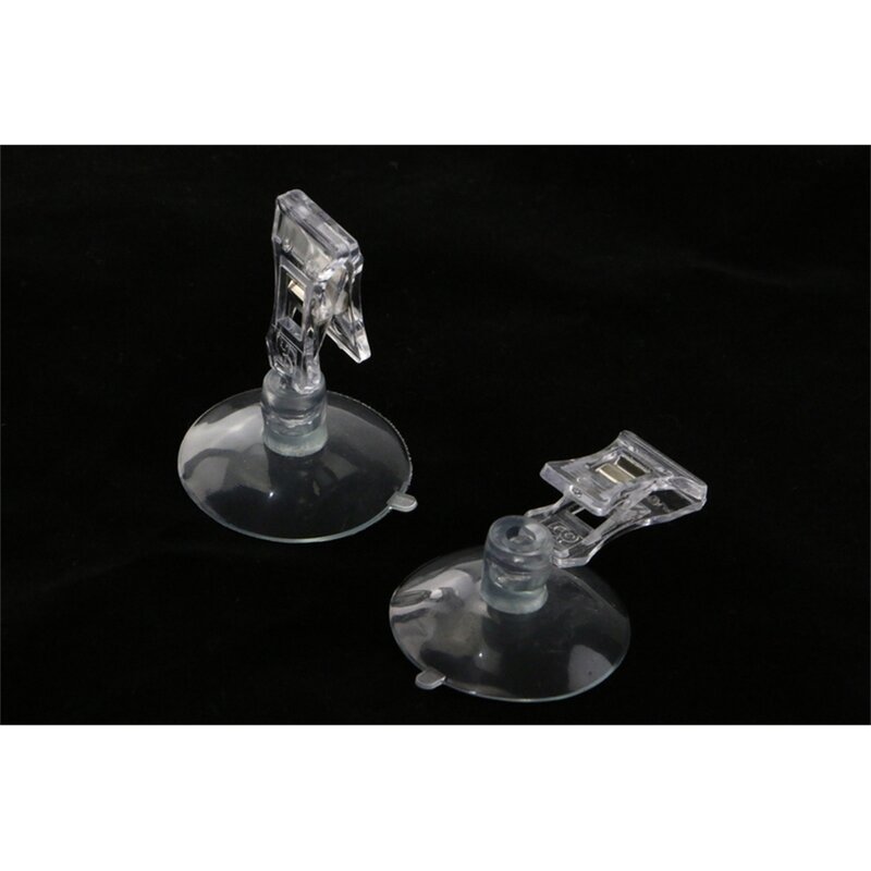 Pop Glass Shelf Sucker Tag Clips Pop Tag Holder Suction Cup Sign Stand Price Sign Label Tag Holder Snap Sucker Pop Label Holder