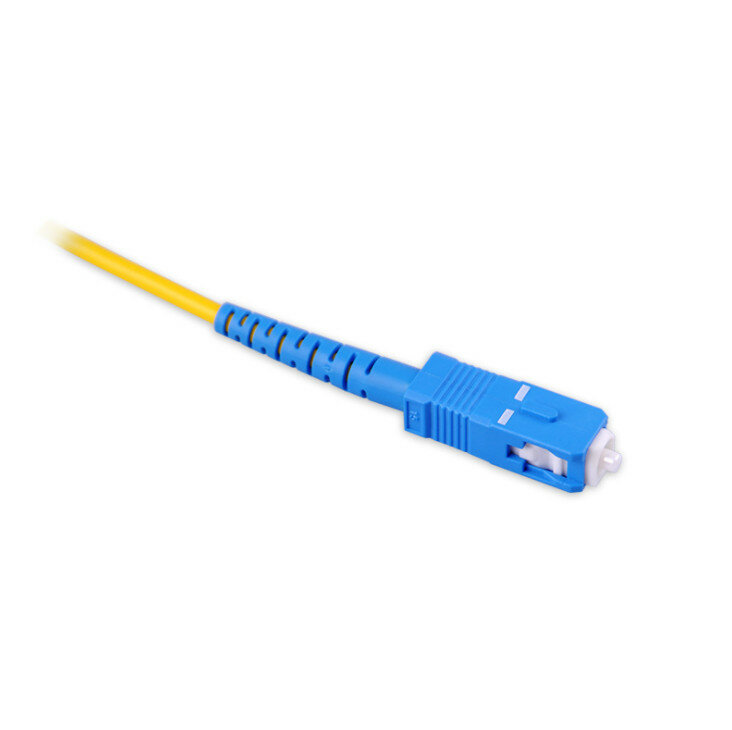 Cable de fibra óptica SC upc LC UPC, Cable de parche óptico de 1m a 15m, 2,0mm, PVC G657, puente de fibra SM FTTH, conector SC LC APC