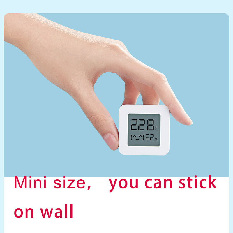 XIAOMI Mijia Bluetooth Thermometer 2 Wireless Smart Electric Digital Hygrometer Thermometer Work with Battery