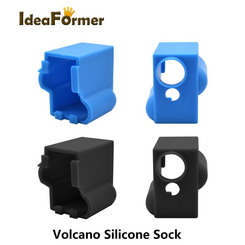 3D ชิ้นส่วนเครื่องพิมพ์ซิลิโคนถุงเท้าสำหรับ V6/MK7 MK8 MK9 /MK10/Volnaco เครื่องทำความร้อน Warm Keeping สำหรับ Hot End ความ...