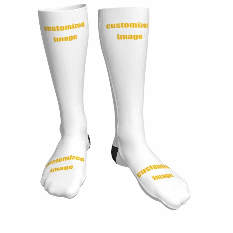 NOISYDESIGNS 2020 New Winter Thick Warm Women Socks Customized Socks Fashion Casual Wind Sock Custom Printing