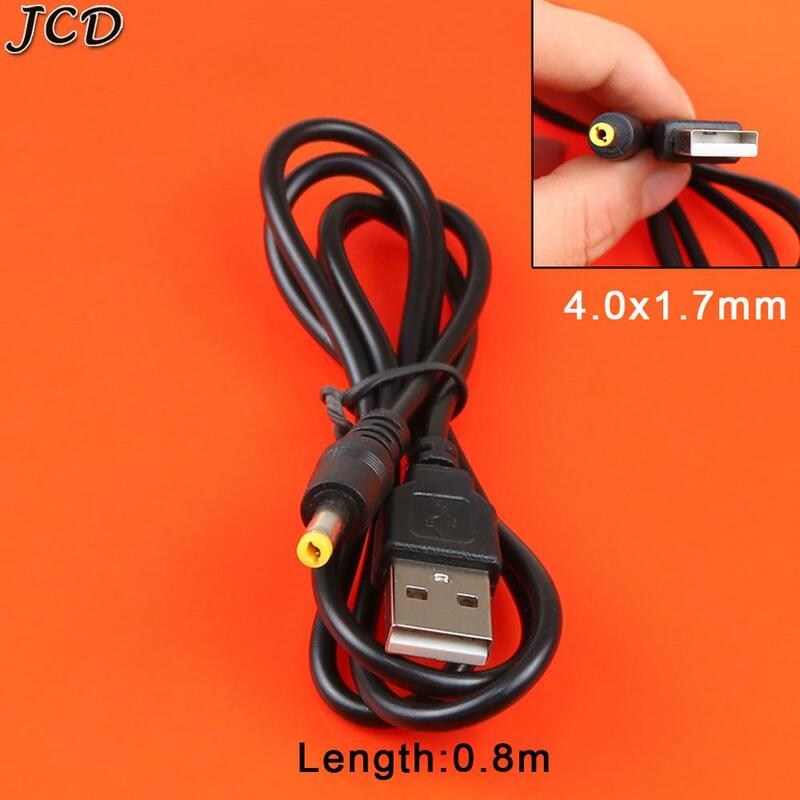 JCD USB ميناء إلى 2.0*0.6 مللي متر 2.5*0.7 مللي متر 3.5*1.35 مللي متر 4.0*1.7 مللي متر 5.5*2.1 مللي متر 5V DC برميل جاك الطاقة كابلات الموصلات