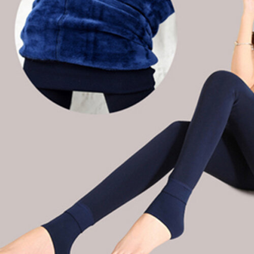 TOIVOTUKSIA-Leggings elásticos para mujer, pantalones coloridos, ajustados, sin costuras, 200g, Invierno