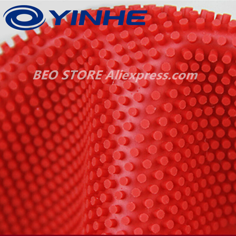 YINHE Qing pryszcze długie gumowe/OX Topsheet Galaxy pestki w tenisie stołowym guma ping pong gąbka