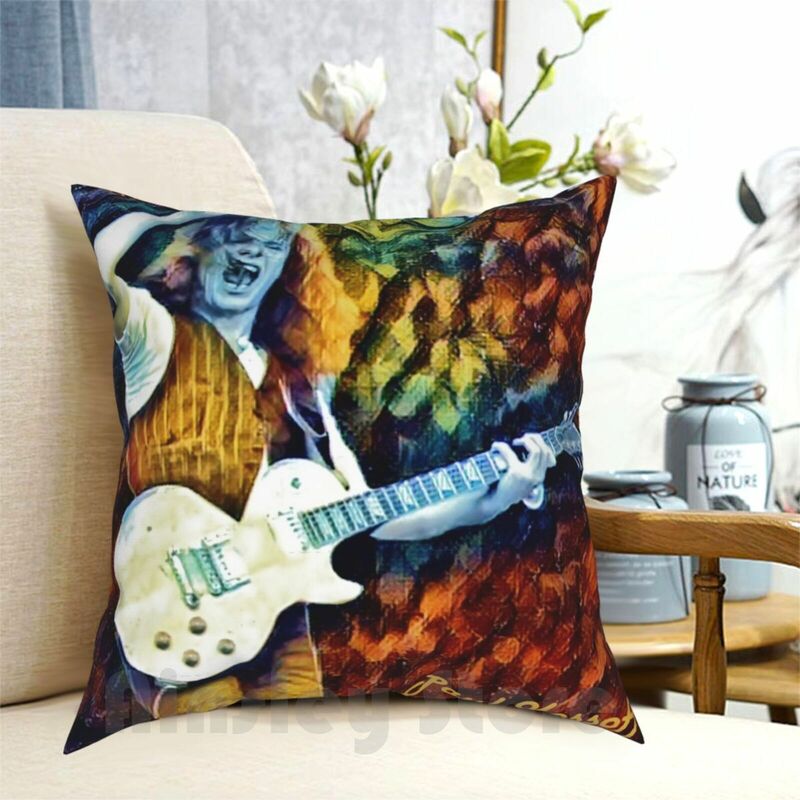 Paul Kossoff Live In Concert Poster Pillow Case Printed Home Soft DIY Pillow cover Paul Kossoff Free Free Band England