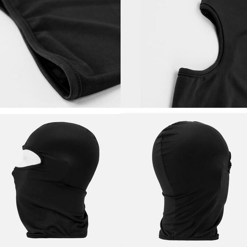 Motorcycle Full Head Cover Outdoor Cycling Windproof Dustproof Elastic Headscarf Head Hood