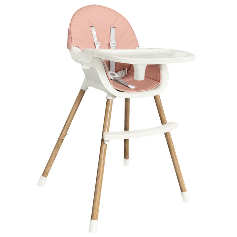 Silla alta portátil auténtica para alimentación de bebé, silla de comedor multifuncional