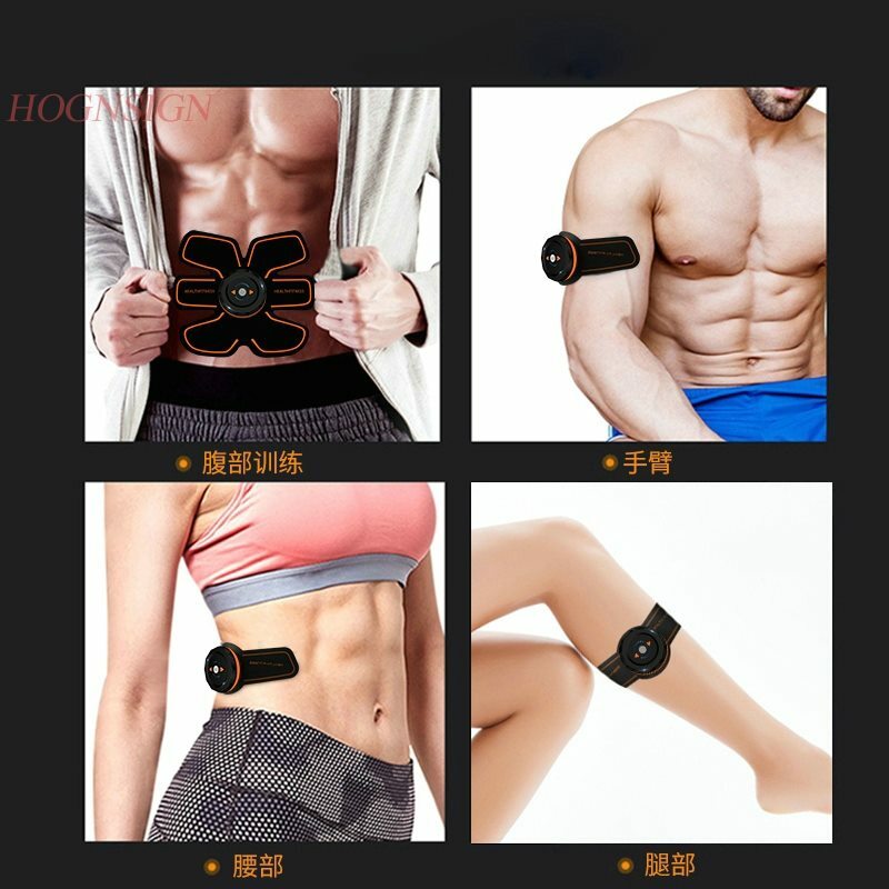 Männer Fitness Ausrüstung Hause Bauch Trainer Dünne Bauch Übung Faul Aufkleber Körper Electroestimulador Electro Estimulador