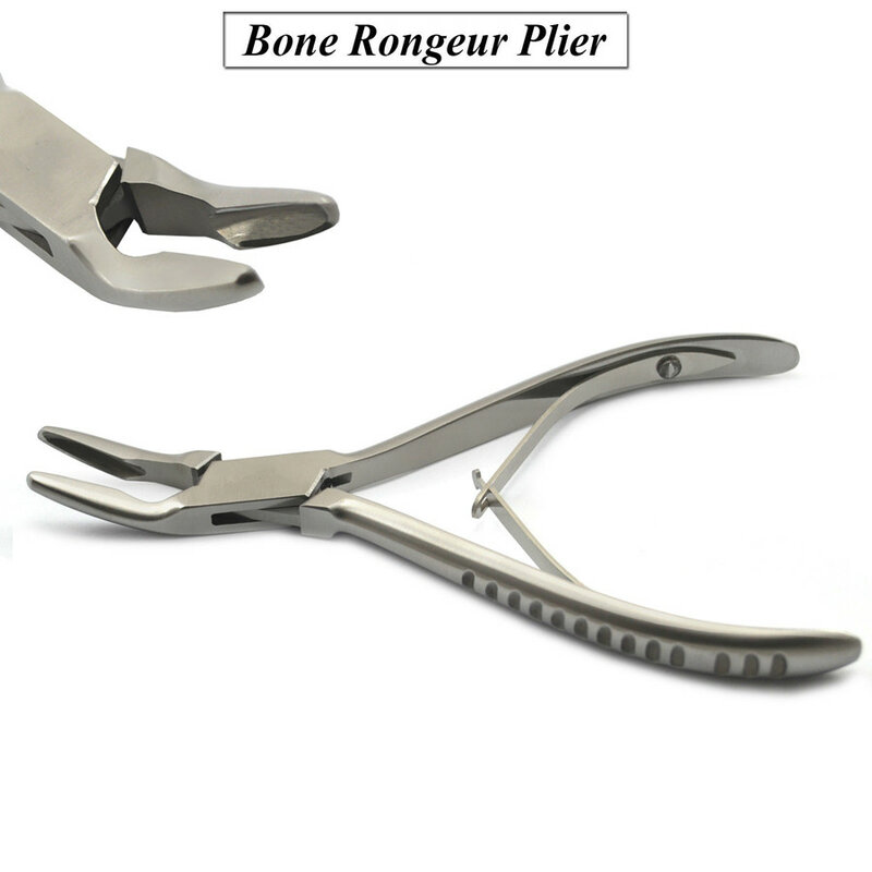 Rongeur-Alicate ósseo ortopédico, Cirurgias cirúrgicas, Oral, Cirurgia maxilofacial, CE, 1Pc