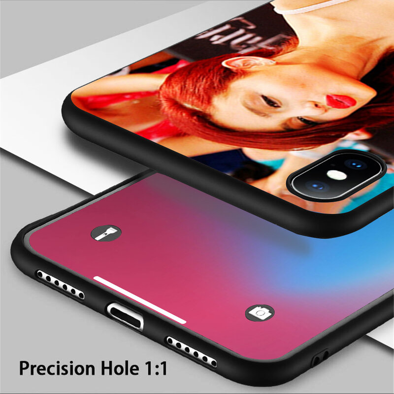 Coque Elizabeth Gillies y Ariana Grande Soft Silicone Phone Case for iPhone 11 Pro Max X 5S 6 6S XR XS Max 7 8 Plus Case Cover
