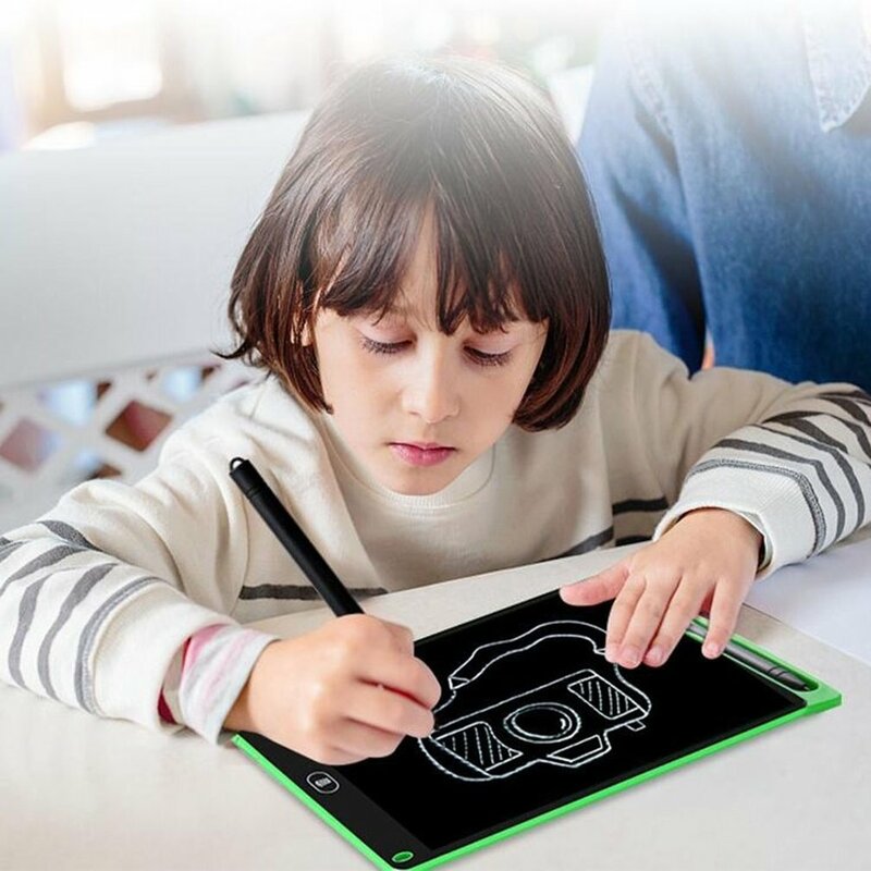 Tableta de escritura electrónica LCD de 4,4 pulgadas, gráfico Digital tableta de dibujo, almohadillas de escritura a mano, escritura educativa