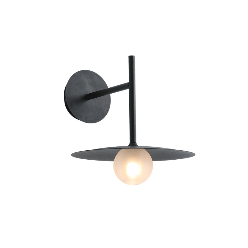 Nordic โมเดิร์นโคมไฟผนังการออกแบบสร้างสรรค์ Flying Saucer โคมไฟตกแต่งบันไดห้องนอน Sconces
