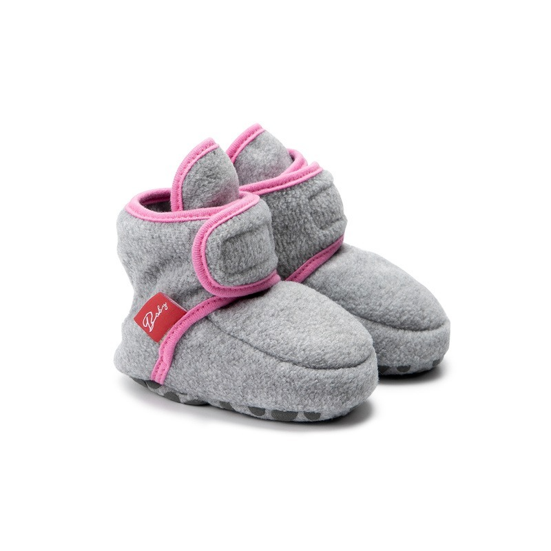 2021 Winter Boots Newborn Baby Boy Girl Booties Cotton Sole Soft Flat Comfort Anti-slip Warm Toddler First Walker Crib 0-18m