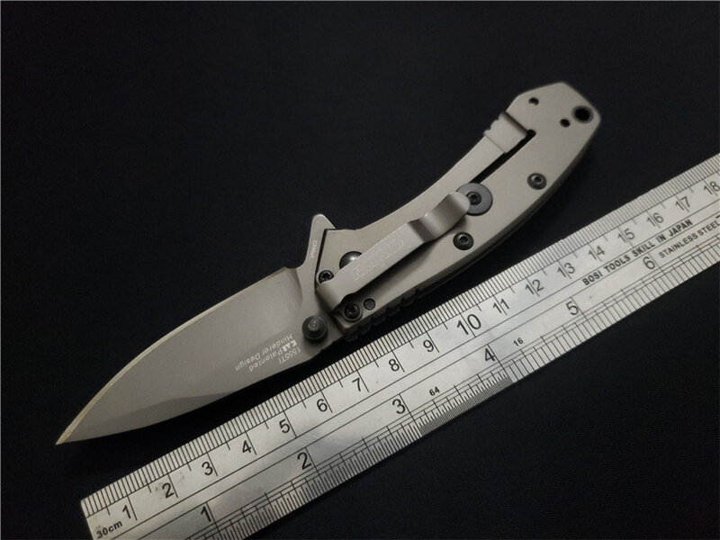 Lism Store 3 modèles couteaux pliants 8Cr13mov lame en acier poignée extérieure tactique Camping survie couteau de poche utilitaire EDC outils
