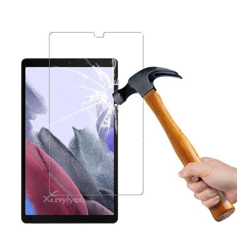 3 Buah Kaca Tempered untuk Samsung Galaxy Tab A7 Lite Pelindung Layar 8.7 "2021 SM-t220 T225 Film Pelindung Tablet Antigores
