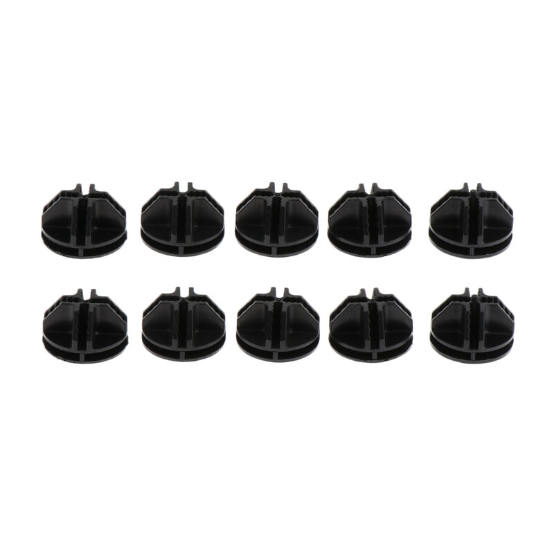 Zwart Plastic Grid Connectors Voor Diy Modulaire Kast Kast 10 Set