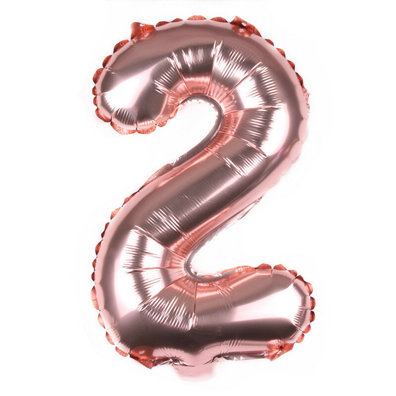 10 pçs 16 Polegada número balões folha letra balões número da festa de aniversário decoração do casamento crianças brinquedos ano novo balão de natal