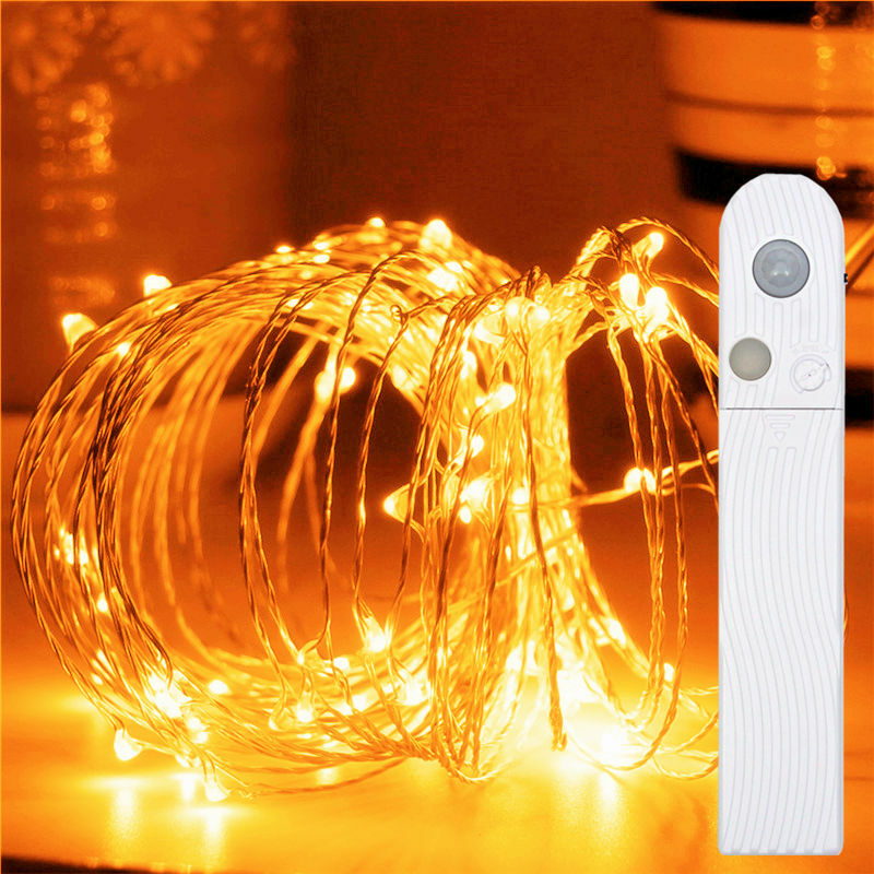 Luz LED de noche alimentada por USB, guirnalda de luces de hadas, decoración del hogar, dormitorio, oficina, lámpara LED de noche, luz novedosa, regalo para niños