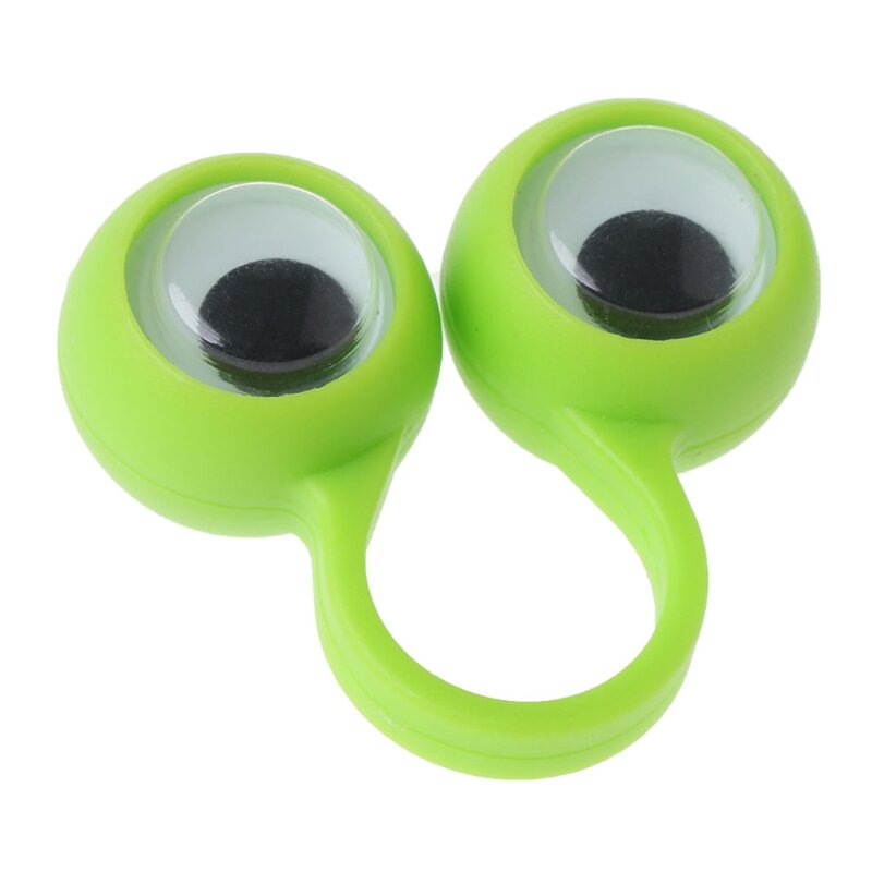Nowy 1 Pc/10 sztuk oko palec lalki oczu pierścienie dzieci prezenty-zabawki dla dzieci akcesoria szlamowe losowy kolor, drobne upominki na imprezę
