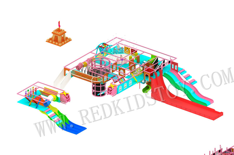 Multifuncional commerical grande playground indoor HZ-2020505b