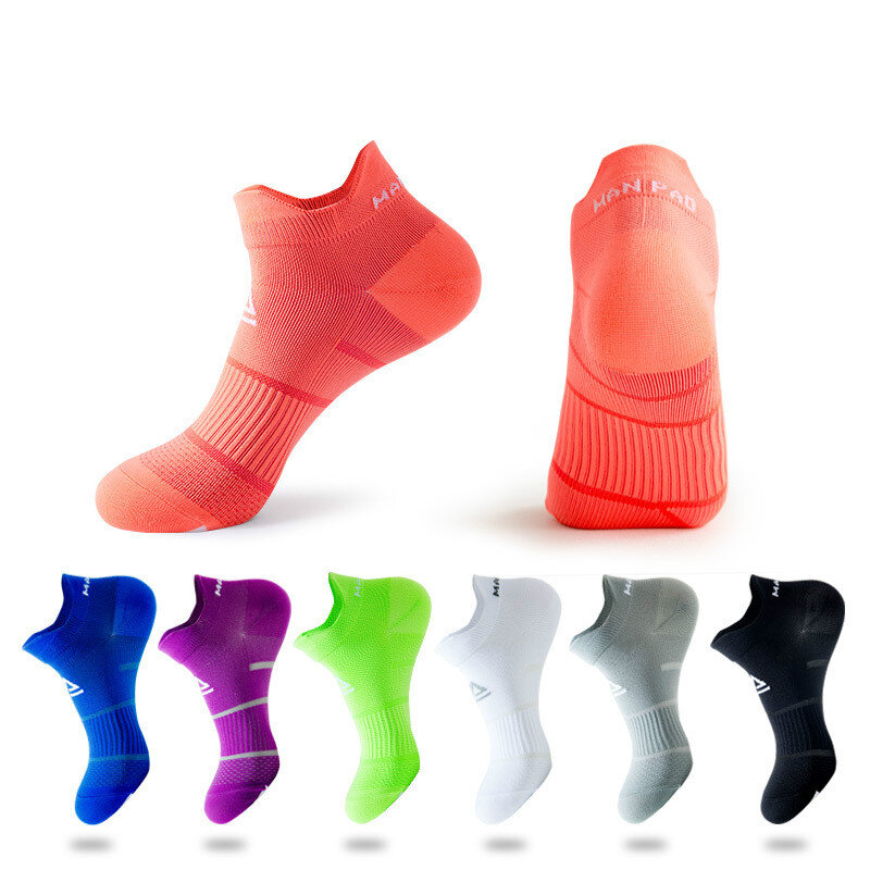 Nieuwe Professionele Sport Sokken Mannen Running Sokken Vrouwen Korte Fietsen Sokken Zomer Fitness Ademend Deodorant Compressie Sokken