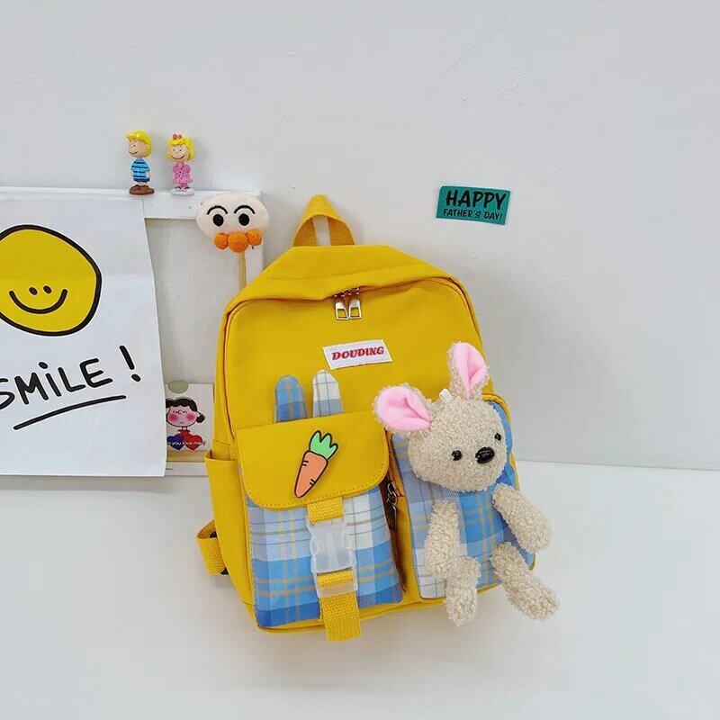 Детские школьные ранцы Kawaii Bear, модные рюкзаки для мужчин и женщин, Детские аниме Мультяшные рюкзаки, детские школьные сумки