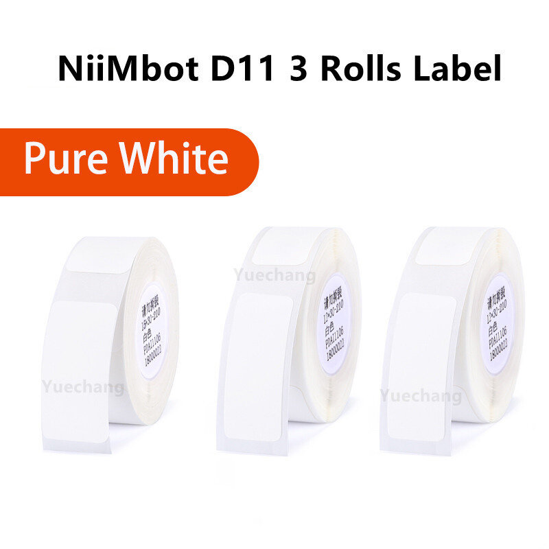 Niimbot-impressora térmica portátil d11, sem fio, bluetooth, impressão rápida, 15% desc. frete grátis