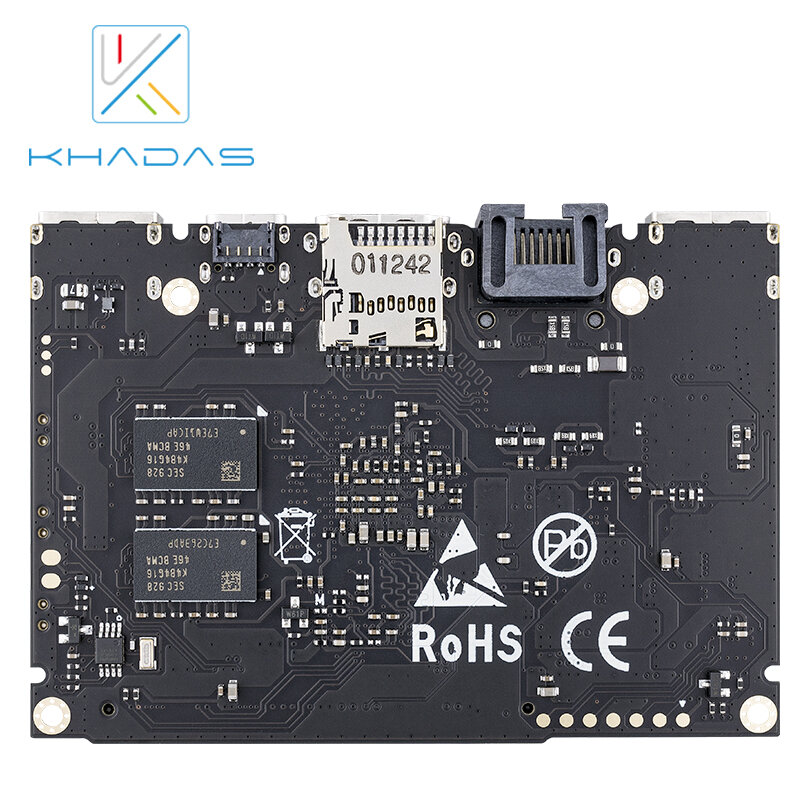 Khadas VIM1 Basic Single Board Computer Amlogic S905X Quad Core Development Board  ARM 64bit Cortex-A53 WiFi AP6212 BT4.2 2+8GB