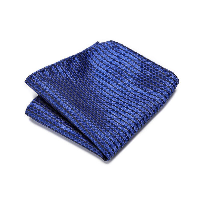 Pañuelos de seda a la moda para hombre, pañuelos cuadrados de bolsillo Vintage a rayas, trapo de moño sólido, 22x22 cm