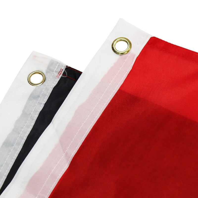 แองโกลา National Flag 90X150cm แขวนโพลีเอสเตอร์ UV Fade Resistant Angolan แห่งชาติธงแบนเนอร์สำหรับตกแต่ง