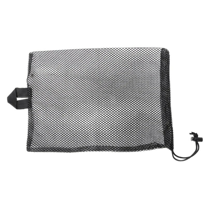 Big saleQuick Dry Swim Dive Net Bag Drawstring Type Water Sport Snorkel Flippers Storage