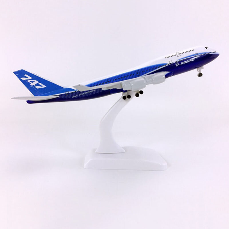 20CM 1:400 Boeing 747 B747 Prototype Model Airlines Base Landing Gear Wheels Metal Alloy Aircraft Plane Adult Kids Gift Airliner