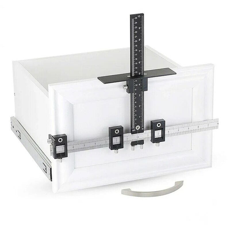 Оборудование для шкафа джиг инструмент-дрель шаблон руководство для двери и ящика ручка + тянуть Деревообрабатывающие инструменты