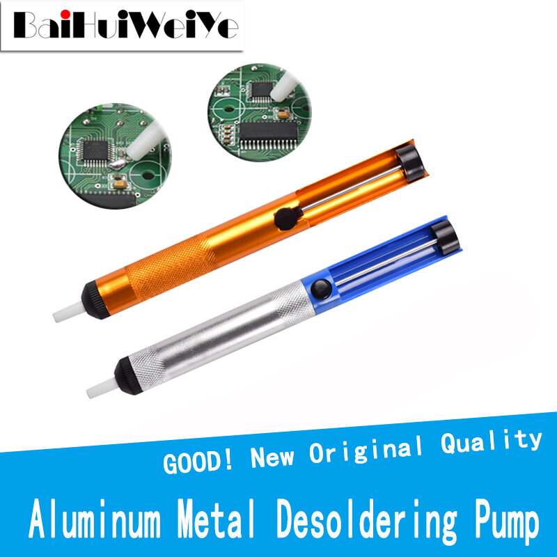 Professional Solder Sucking Desoldering Pump Tool Powerful Removal Vacuum Soldering Iron Desolver Removal Device Removal Tools