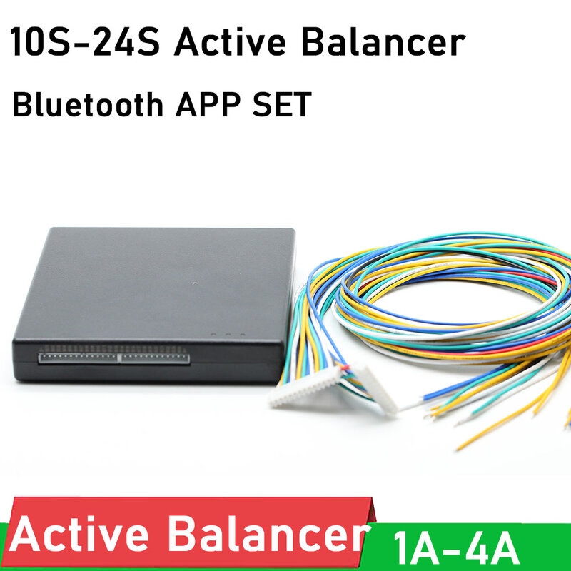 Умный Bluetooth 4A активный эквалайзер литий-ионный Lifepo4 LTO 10S- 24S литиевая батарея передача энергии баланс BMS защитный 14S 16S
