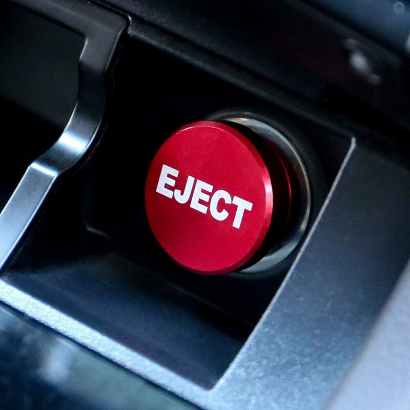 12V uniwersalna zapalniczka samochodowa osłona przycisku akcesoria zakaz palenia przycisk wyrzucania pocisków przeciwpożarowych wtyczka do zapalniczki samochodowej