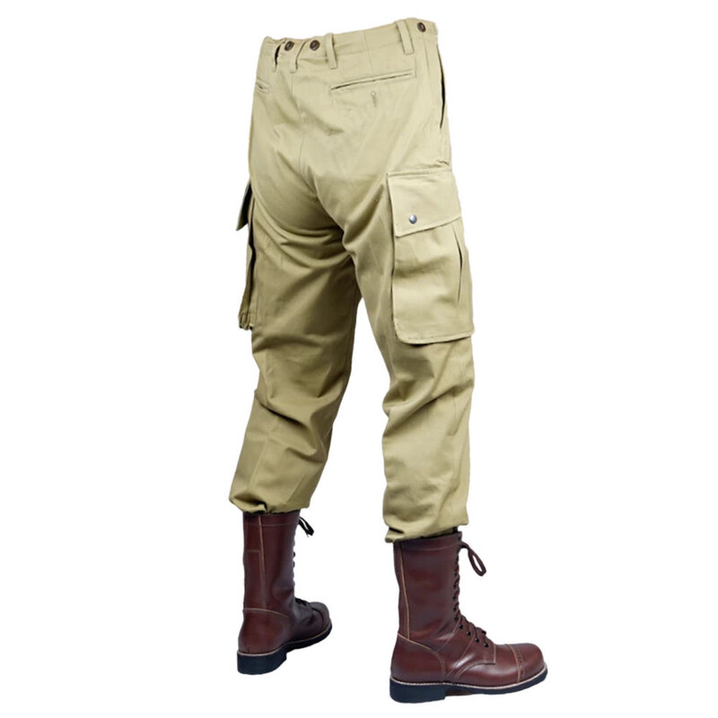 Pantalones de uniforme de paracaidista de la Wii WW2 US 101 Airborne Division TCU M42, pantalones de oficial
