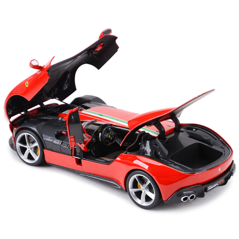 Bburago 1:18 Ferrari Monza SP1 Refined Version Sports Car Static Die Cast Vehicles Collectible Model Car Toys