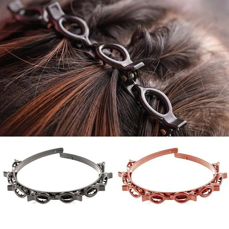 Double Bangs Hairstyle Hairpin, Head Hoop, Twist Tresse réinitialisation, Front Hairclips, Hoop, Sauna Band, Beauty Tool, Women, 2021