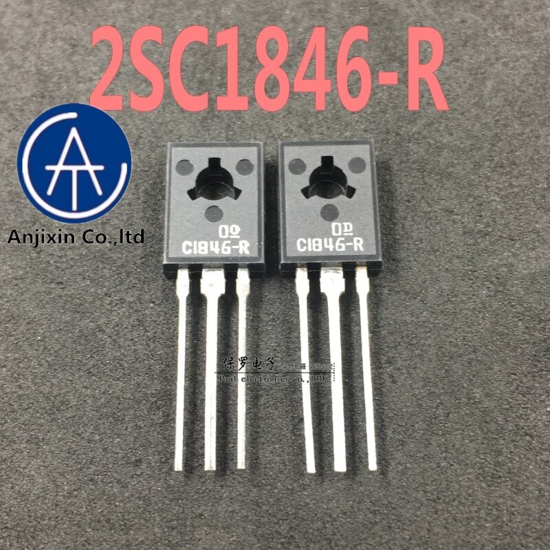 Transistor 100% original y nuevo, 2SC1846-R, C1846 R, archivo NPN TO-126, 10 unidades, en stock