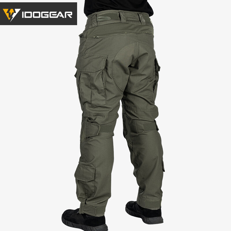 IDOGEAR Tactical G3 Combat Suit  Shirt & Pants Knee Pads Update Ver Camo Combat Uniform 3004